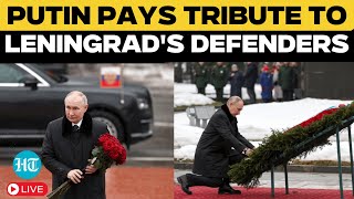 Putin Latest News LIVE | Putin Visits Memorial Event on 81st Anniversary of Leningrad Siege Break