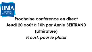 Proust, pour le plaisir (Direct du 20/08)
