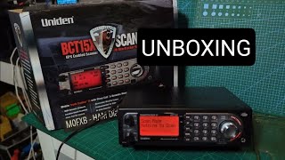 UNIDEN BCT15X SCANNER UNBOXING 2023