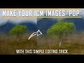 ICM Editing Trick - Make your images pop