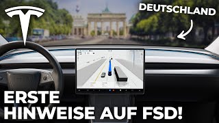 First hints of Tesla's Full Self Driving for Germany! (Tesla News)