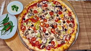 🍕HARIKA PIZZA TARIFI 🍕DELICIOUS PIZZA RECIPE 🍕