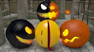 Pacman vs Halloween Monsters - Death Animations