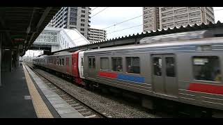 【JR九州】快速通過@新宮中央駅 rapid train passing through shingu-chuo sta.