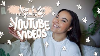 How I Plan My YouTube Videos *organize + schedule your videos* | Your Girl Karly