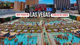 STADIUM SWIM at CIRCA- BEST PLACE in LAS VEGAS to WATCH NFL GAMES | TRAVEL #nfl #travel #vegas #usa