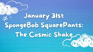 SpongeBob Squarepants: The Cosmic Shake | Twitch VOD | Jan 31st