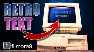 Retro Text Effect | Wondershare Filmora9
