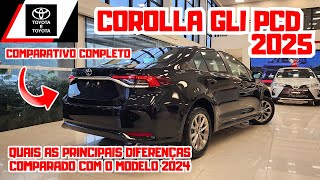 NEW TOYOTA COROLLA GLl 2025 | WHAT ARE THE MAIN CHANGES IN THE 2025 MODEL🚘🛞🔥