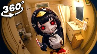 GuguGaga Penguin PSYCHO Trapped You at Home | You Made HER Angry! (Scary VR 360° 4K Video)
