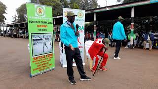 Gusii 4×400 Metres relay Legends Ezekiel Nyamao and Charles Asati