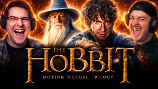 We BINGED Every *THE HOBBIT* Movie For The FIRST TIME EVER!