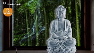 [12 Hours] Bamboo Flute Music for Peace of Mind | Meditation, Yoga, Zen, Sleep, Study