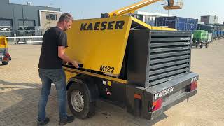 Kaeser M122 Deutz 11 1 m3   min 83 kW Mobiele Diesel Compressor stocknr 5974