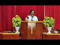 sunday service online live 12th jan 2025 rev.dr.joshua garikapaty bible baptist church nlr