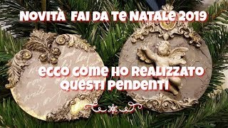 Come realizzare pendenti con fregi per decorare le feste natalizie