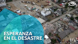 Esperanza tras el desastre - Canoa -Día a Día - Teleamazonas