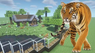 How To Make a Tiger Farm in Minecraft PE