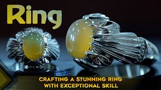 Crafting a Stunning Ring with Exceptional Skill | Traditional Jewelry CareerStory