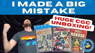 I Made A Big Mistake! | Comics Back From CGC!