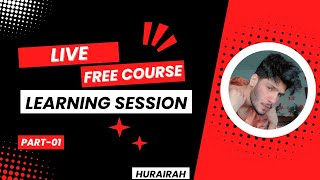 FREE COURSE CONCEPT - LIVE LEARNING SESSION WEEK  PART-01