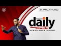 Daily Prophetic Encounter With Reverend Biodun Fatoyinbo. Monday 24-01-2022