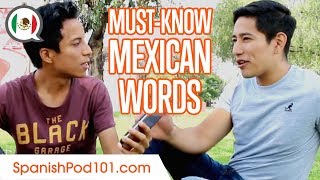Must-Know Mexican Spanish Words to Sound Like a Native