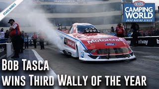 Bob Tasca wins his third Wally of the season