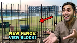 ANOTHER BREAKING! 🛑 National Stadium New Fence View? | View Block Or Not? | New Latest Updates