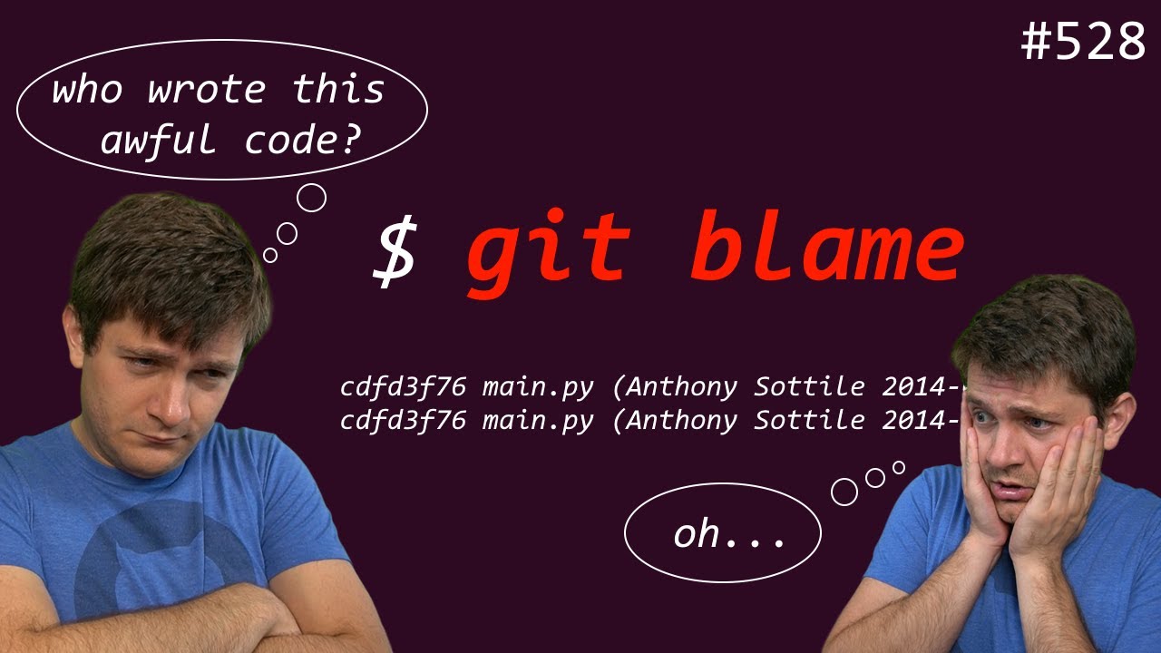 How I Use Git Blame Beginner Intermediate Anthony Explains 528