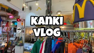 大阪Vlog 🐙/古着巡り👕/食べ歩き🍕/雑貨屋🇺🇸