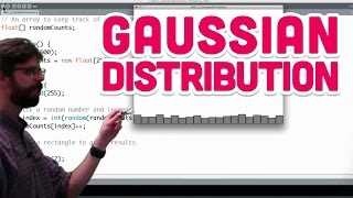 I.3: Gaussian Distribution - The Nature of Code