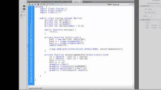 ActionScript 3.0 Tutorial : How to Spring and Ease using ActionScript 3.0