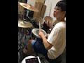 【爵士鼓手魷魚ken®】2016 07 教學😀 鼓手 ；爵士鼓練習1 1 drum cover practice sparxstix 發光鼓棒