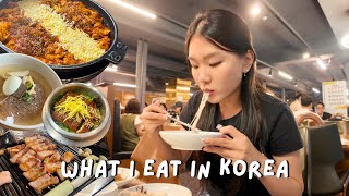 what i eat in a week in KOREA!