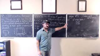 Optimization Problems