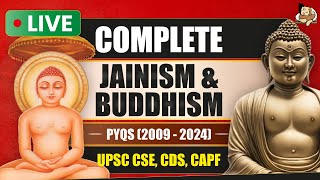 Solving Jainism and Buddhism PYQs from UPSC Prelims, CDS \u0026 CAPF | History for UPSC Prelims 2025