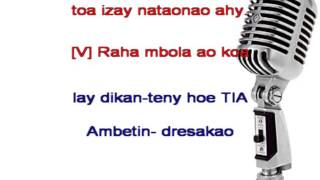 Hay ve ka nisy - Rija Ramanantoanina (Karaoke)