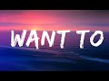 Dua Lipa - Want To (Lyrics) Lyrics Video