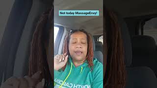 great massage but I ain't want the sales pitch today #massageenvy #massage #rva