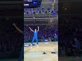 Cooper Flagg with a cold introduction at Duke's countdown to craziness event. 📸🦅🏀