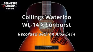 ServetteMusicTV : Collings Waterloo WL 14 X Sunburst