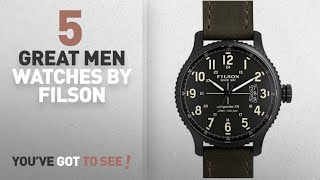 Top 10 Filson Men Watches [ Winter 2018 ]: FILSON by SHINOLA MACKINAW FIELD F01200001946 MENS QUARTZ