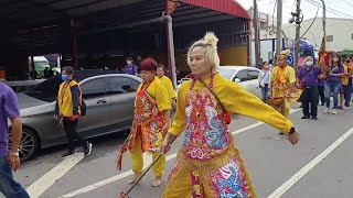 太子女乩/中壇元帥/濟公師父/女乩童/炸炮/架勢十足參禮～新營太子宮進香團（宜蘭真武宮）