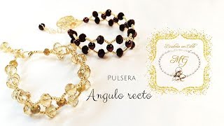 Pulsera En Angulo Recto