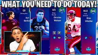 WHAT YOU NEED TO DO TODAY IN MADDEN 25! DON'T MISS OUT ON THESE FREE CARDS, COINS + MORE!