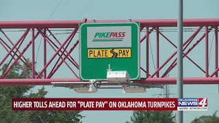 Higher tolls ahead for "Plate Pay" on Oklahoma turnpikes