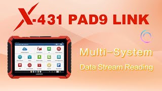 X-431 PAD9 LINK - Demonstration of the Multi-System Data Stream Reading Function Ep.2 | LAUNCH