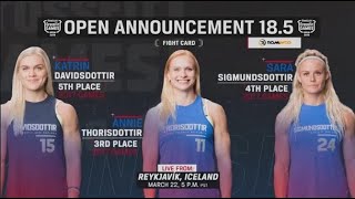 CrossFit Open 18.5 – Davidsdottir vs Thorisdottir vs Sigmundsdottir