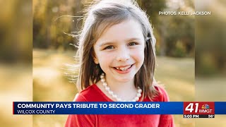 ‘An amazing little girl’: Wilcox County Schools encourages community to wear purple on Friday to